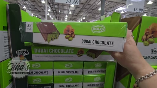 Bolci Dubai Chocolate Bars 32 CT