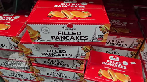 La Boulangère Chocolate Hazelnut Filled Pancakes 20 CT 1.63 lbs