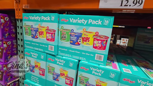 Kellogg's Cereal Cup Variety 18CT
