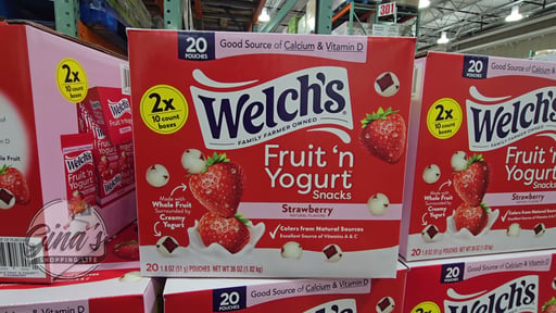 Welch's Fruit 'n Yogurt Snacks 20CT