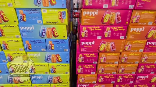 Poppi Juicy Variety 18/12 Ounce Cans