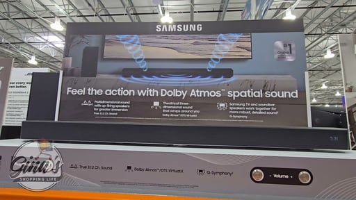Samsung HW-Q60CF 3.1.2 Ch Soundbar with Subwoofer