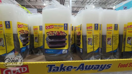 Glad Take-Aways 38oz Storage Container 70 CT / 35 Sets