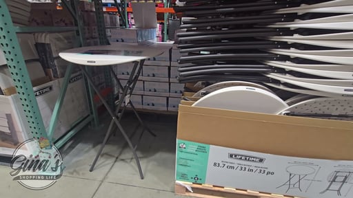 Lifetime 33" Round Bistro Folding Table