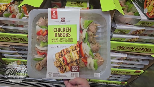 Custom Made Meals Greek-Style Chicken Kabobs, 9 oz, 5-count