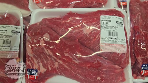 Beef Loin Tri Tip Roast, Per Lb.