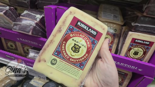 Kirkland Signature Sartori Cabernet Sauvignon BellaVitano Cheese