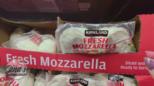 Kirkland Signature Sliced Mozzarella 2/18 oz