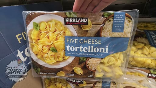 Kirkland Signature Five Cheese Tortelloni, 2/24 Ounce Packages