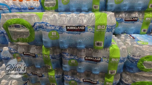 Kirkland Signature Drinking Water, 80 Count, 8 oz