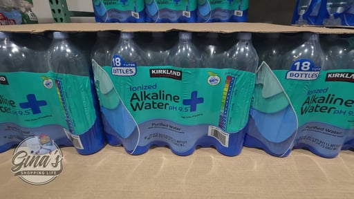 Kirkland Signature Alkaline Water 18 x 1L