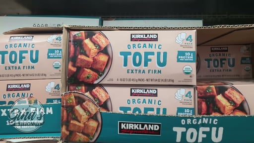 Kirkland Signature Organic Extra Firm Tofu 4/16oz