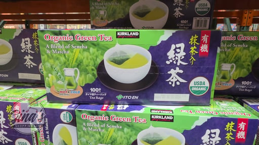 Kirkland Signature Organic Japanese Green Tea 100 CT