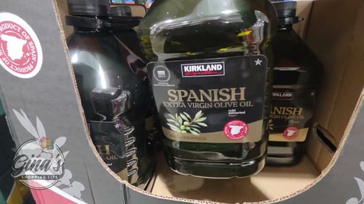 Kirkland Signature 100% Spanish Extra Virgin Olive Oil, 3 L (101.44 FL OZ)