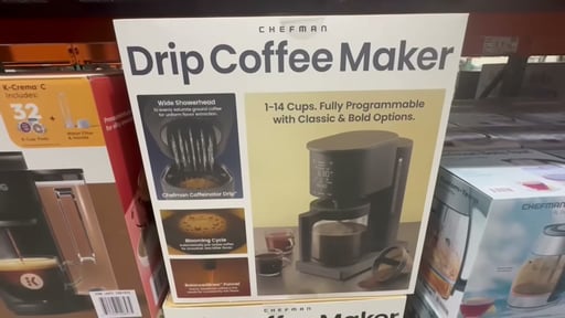 Chefman Caffeinator Drip 14 Cup Coffee Brewer