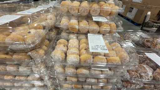 Mini Beignets Filled with Chocolate Hazelnut 22 Count