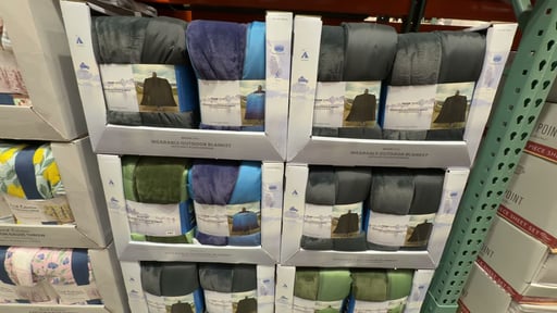 Below Zero Hooded Outdoor Blanket 54" x 72"