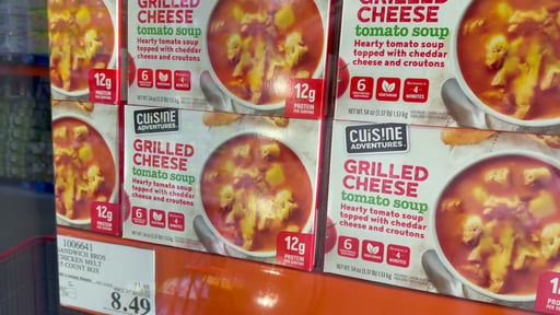 Cuisine Adventures Grilled Cheese Tomato Soup, 6 Servings of 9 oz