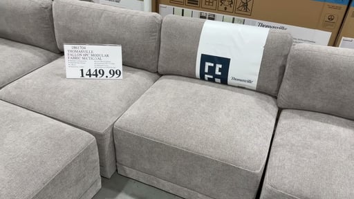 Thomasville Fallon 6-Piece Modular Fabric Sectional