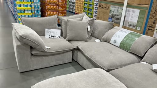 Aiden & Ivy Sereen 6-Piece Modular Fabric Sectional