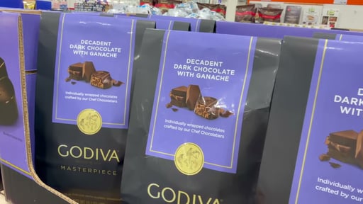 Godiva Masterpiece Dark Chocolate Ganache 15 oz