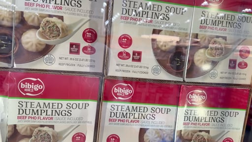 Bibigo Steamed Soup Dumplings Beef Pho Flavor