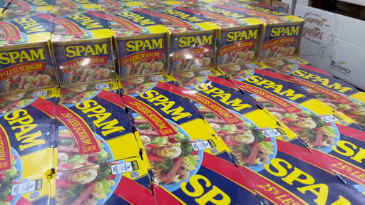 Spam 25% Less Sodium 8/12oz