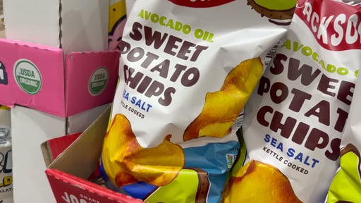 Jackson's Sweet Potato Chips Avocado Oil & Sea Salt