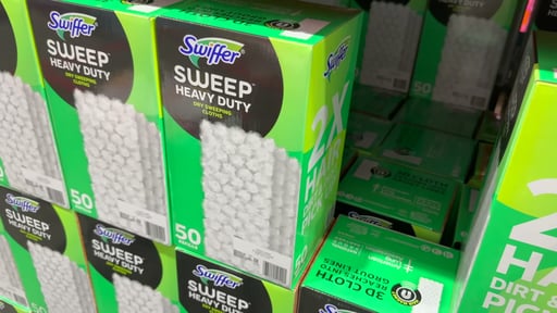 Swiffer Sweeper Heavy Duty Dry Sweeping Cloths, 50 Count