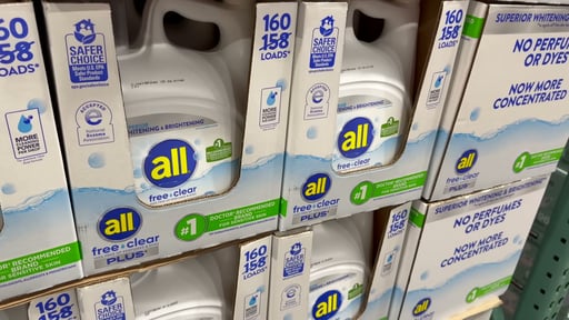 All Free & Clear Plus+ Compacted Liquid Detergent, 160 Loads, 200 oz