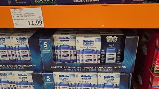 Gillette Ultimate Protection Clear Gel Antiperspirant 5/3.8oz
