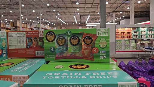 Siete Grain Free Variety Pack Tortilla Chips 14 count