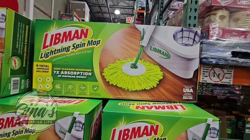 Libman Lightning Spin Mop System with 3 Refills