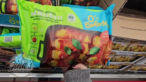 O'Sole Mio Spinach & Cheese Manicotti