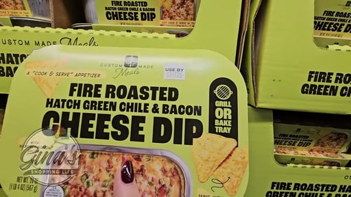 Custom Made Meals Hatch Chili Bacon and Cheese Dip, 20 Ounces