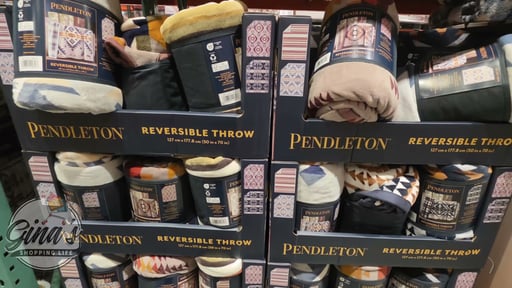 Pendleton Reversible Plush Throw 50" x 60"