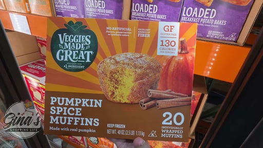 VEGGIES MADE GREAT PUMPKIN SPICE MUFFINS 20CT/2OZ