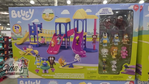 Bluey Playdate Playground Set