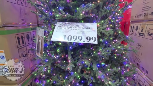 12' Pre-Lit Radiant Micro LED with Twinkle Christmas Tree