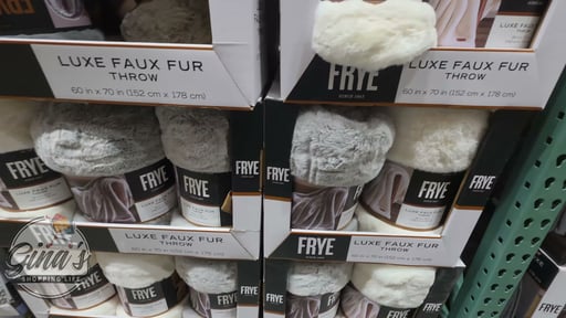 Frye Luxe Faux Fur Throw 60" x 70"
