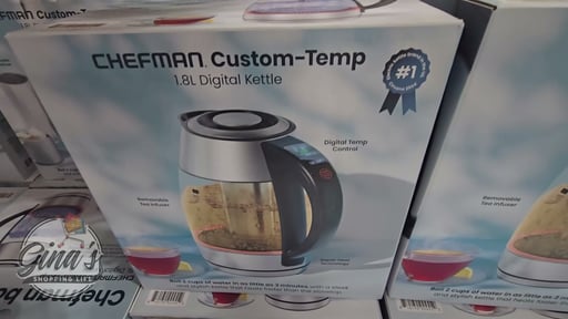 Chefman Kettle 1.8 Ltr with Tea Infuser