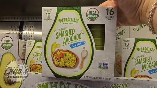 Wholly Organic Smashed Avocado 16/2 oz