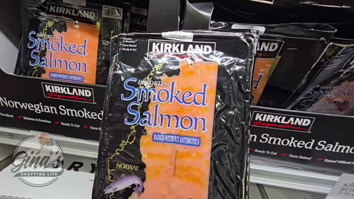 Kirkland Signature Smoked Salmon 2/12 oz