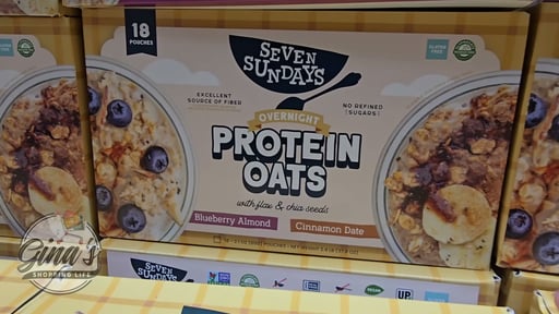 Seven Sundays Protein Oat Variety Pack, 18 ct / 2.1 oz