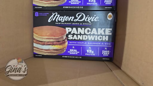 Mason Dixie Pancake Sandwich 8 Count Box