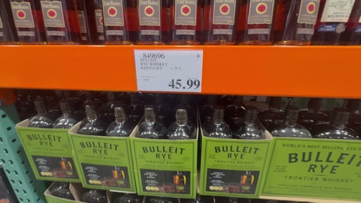 Bulleit Rye Whiskey Kentucky 1.75L