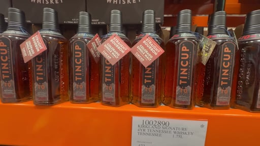 Tin Cup 10 Year American Whiskey Colorado 750ML
