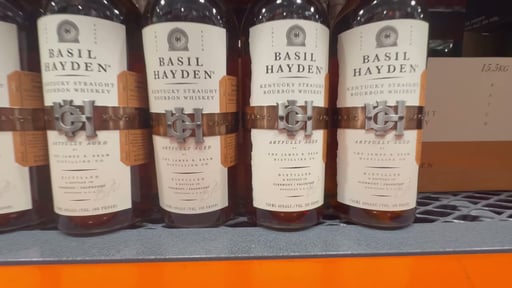 Basil Hayden Kentucky Straight Bourbon Whiskey, 750ml
