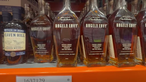 Angel's Envy Kentucky Straight Bourbon Whiskey Finished in Port Wine Barrels, 750ml