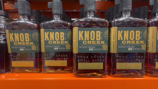 Knob Creek 10 Year Rye Kentucky Straight Rye Whiskey 750ml